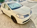 Nissan Tiida Model 2006 Sedan car for sale.